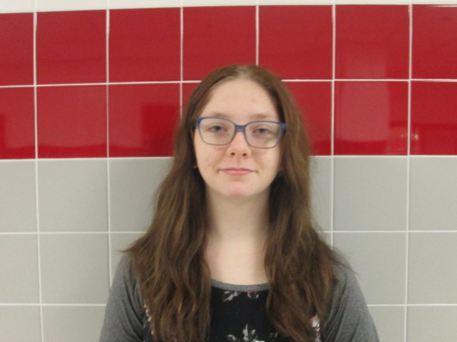 Halie Selfridge, Grade 10: Watching a play on Christmas Eve and then spending time with my family at my grandmothers.
