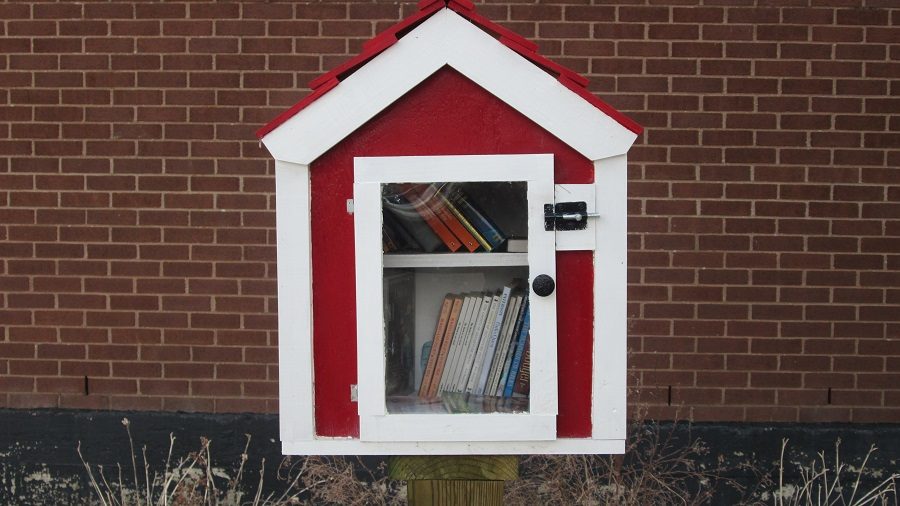 The+Little+Library+outside+the+lobby.