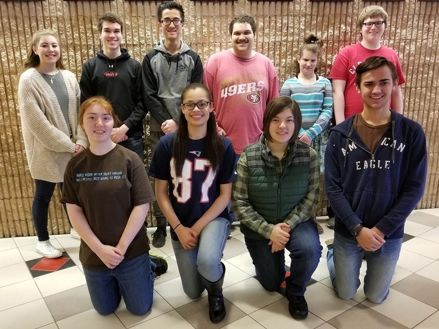 CAJSHS Bocce Team
Top Row: Lily Rosinsky, Luke Witherite, Pratan Steiner, Tyrone White, Vanessa Feather and Tyler O’Shea.  
Bottom Row: Shaylee Sharp, Chasity Weber, Kirstin Norman, and Tyler Bender
Missing when picture was taken, Deanna Fackler

https://www.clearfield.org/article/38439