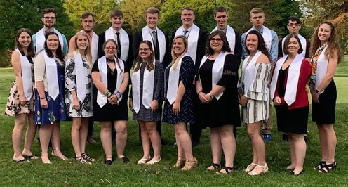 The Class of 2019 Summa Cum Laude honorees who earned a GPA of 98% and above.