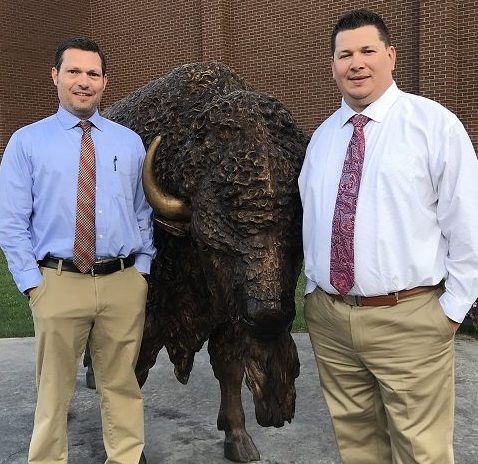 New Assistant Principals, Mr. Brickley and Mr. Scaife.