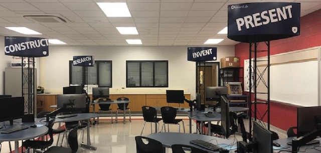 The overview of the STEM Lab.