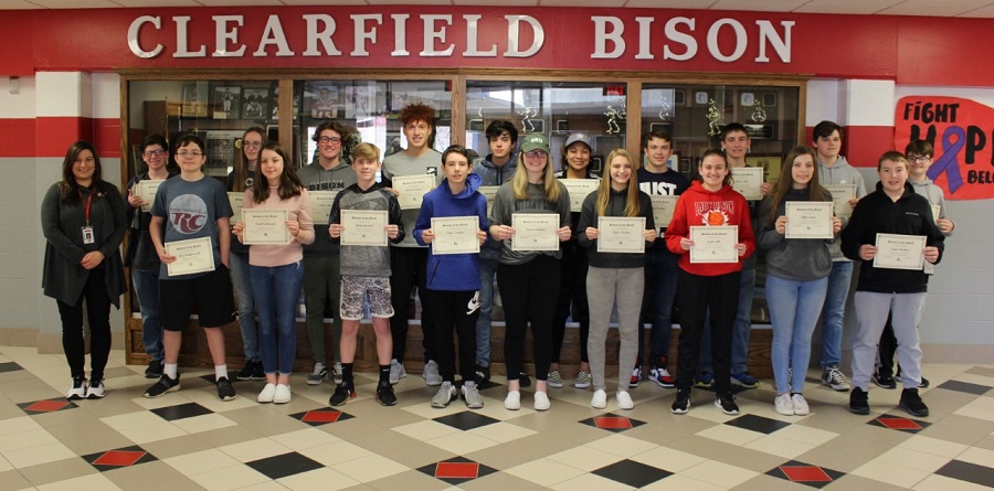 February 2020 Students of the Month honored