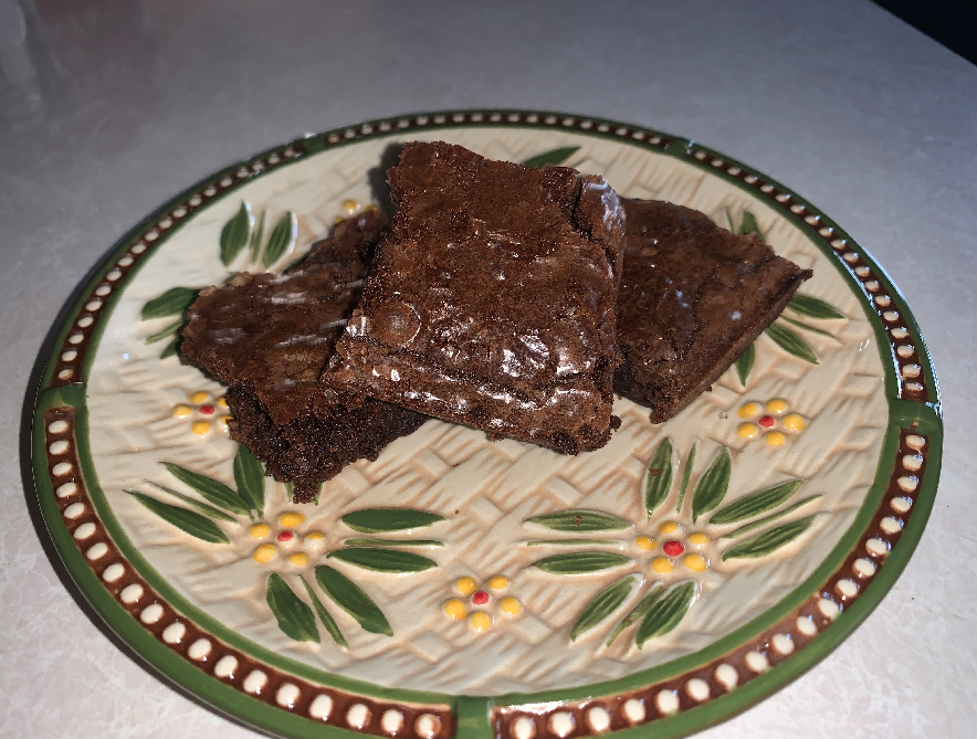 Simple brownies with a twist