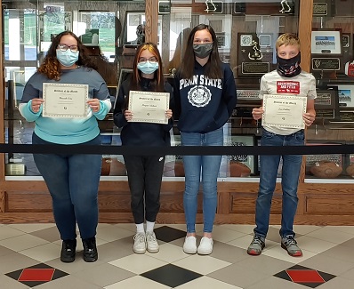 March Students of the Month honored