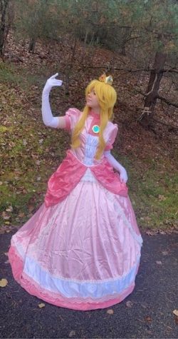 First Place: Sierra Shannon as Princess Peach from Super Smash Bros. Ultimate