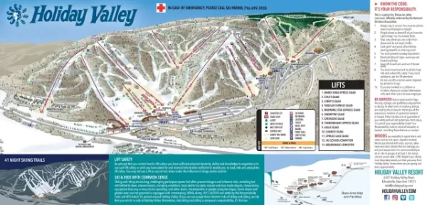 Holliday Valley Map